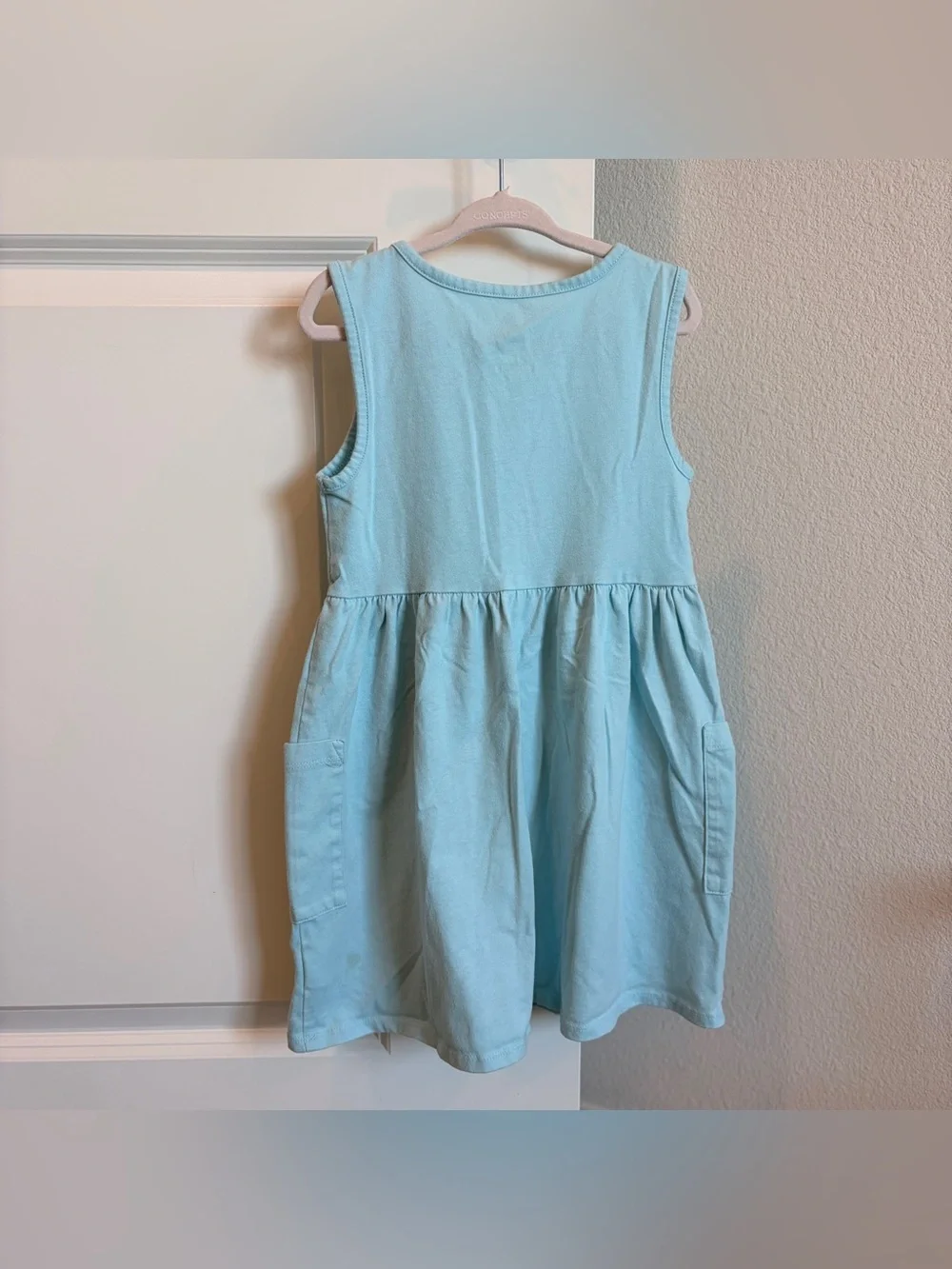 Wonder Nation little girls blue dress